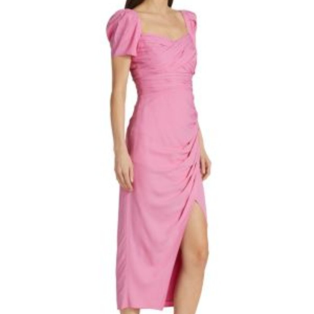 Self Portrait Iris Puff Sleeve Dress